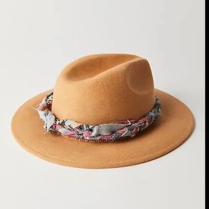 Free People x Tricia Fix Adorn Hat NWT MSRP $148